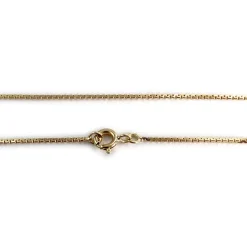 Collier d'occasion or 750 jaune maille fantaisie