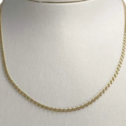 Collier d'occasion or 750 jaune maille fantaisie
