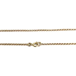 Collier d'occasion or 750 jaune maille jaseron