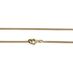 Collier d'occasion or 750 jaune maille gourmette