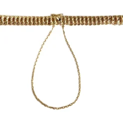 Collier d'occasion or 750 jaune maille américaine