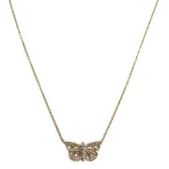 Collier d'occasion or 375 jaune maille forcat diamant