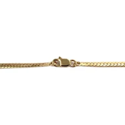 Collier d'occasion or 750 jaune maille anglaise diamants
