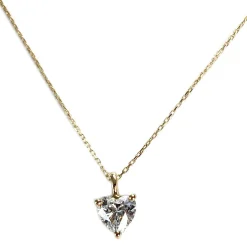 Collier d'occasion or 750 jaune maille forcat diamant