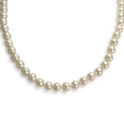 Collier d'occasion or 750 jaune perles de culture