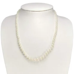 Collier d'occasion or 750 jaune perles de culture du Japon 43 cm