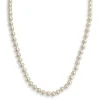 Collier d'occasion or 750 jaune perles de culture du Japon 58 cm