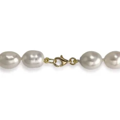 Collier d'occasion or 750 jaune perles de culture