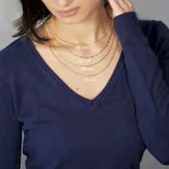Collier d'occasion or 750 jaune perle de culture