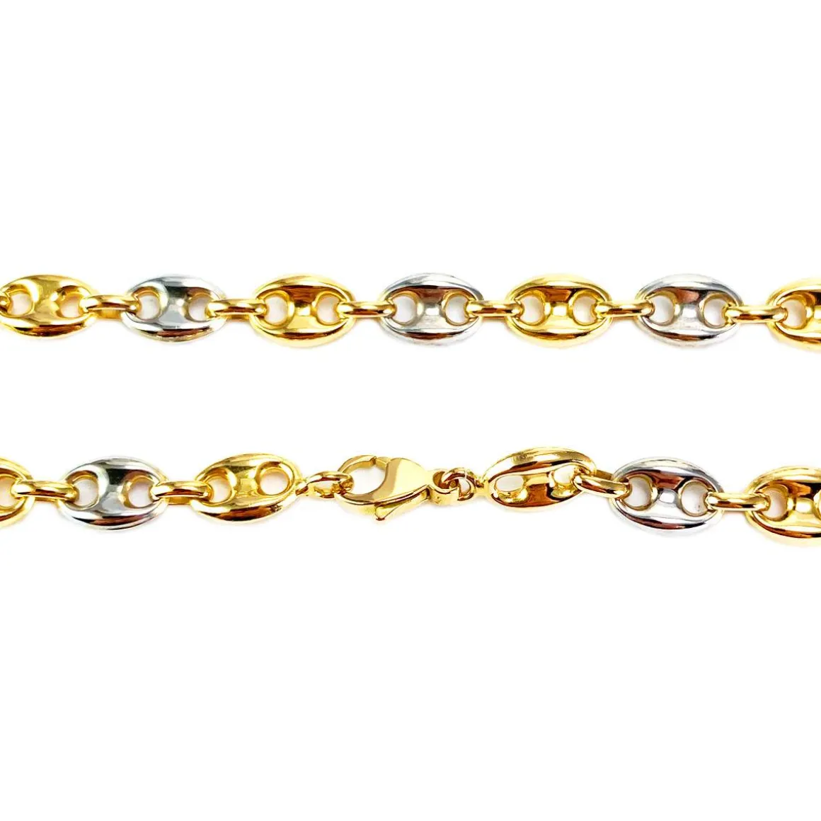 Collier d'occasion or 750 jaune § rhodié