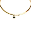 Collier d'occasion or 750 jaune saphir diamants