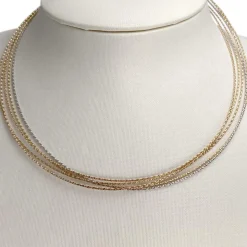 Collier d'occasion  3 ors 750  fantaisie