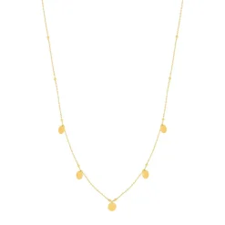 Collier or 375 jaune