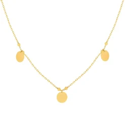 Collier or 375 jaune