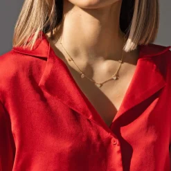 Collier or 375 jaune