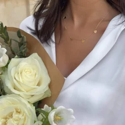 Collier or 375 jaune