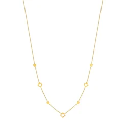 Collier or 375 jaune