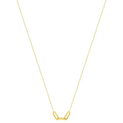 Collier or 375 jaune 45cm