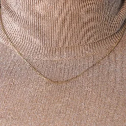 Collier or 375 jaune 45 cm