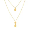 Collier or 750 jaune 45cm