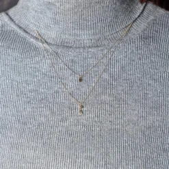Collier or 750 jaune 45cm