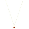 Collier or 375 jaune grenat 48cm