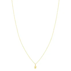 Collier or 375 jaune, motif serpent 45 cm