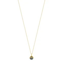 Collier or jaune 375 perle de culture de Tahiti 45 cm