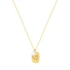 Collier or 375 jaune perle de culture 45cm