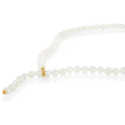 Collier or 750  jaune perles de culture de Chine 50 cm