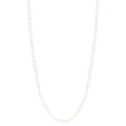 Collier or 750  jaune perles de culture de Chine 50 cm