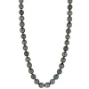 Collier or 750 jaune perles de culture de Tahiti 45 cm