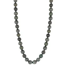 Collier or 750 jaune perles de culture de Tahiti 45 cm
