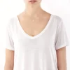 Collier or 375 rose pierre de lune et zirconia