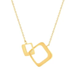Collier plaqué or 45cm