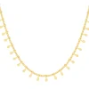 Collier plaqué or 38 à 42 cm