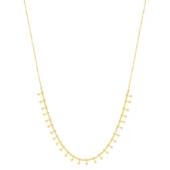 Collier plaqué or 38 à 42 cm