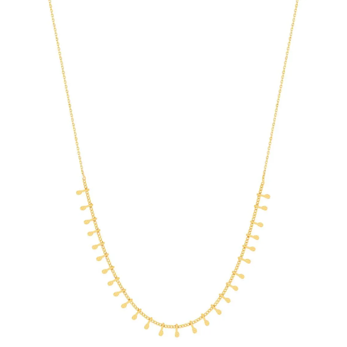 Collier plaqué or 38 à 42 cm