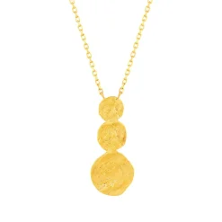 Collier plaqué or 45 cm