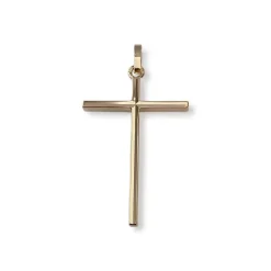 Croix d'occasion or 750 jaune