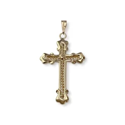 Croix d'occasion or 750 jaune