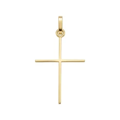 Croix d'occasion or 750 jaune