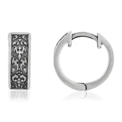 Créole à l'unité argent 925