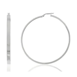 Créoles argent 925 56 mm