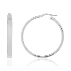 Créoles argent 925 30 mm