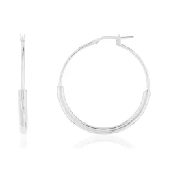 Créoles argent 925 30 mm