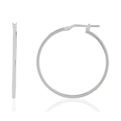 Créoles argent 925 34 mm
