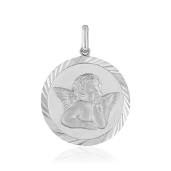 Médaille ange argent 925