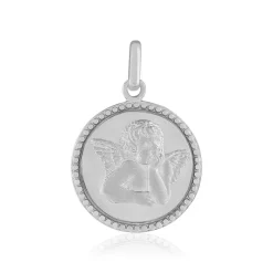Médaille ange argent 925