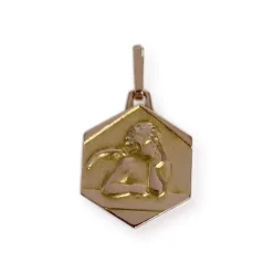 Médaille ange d'occasion or 585 jaune